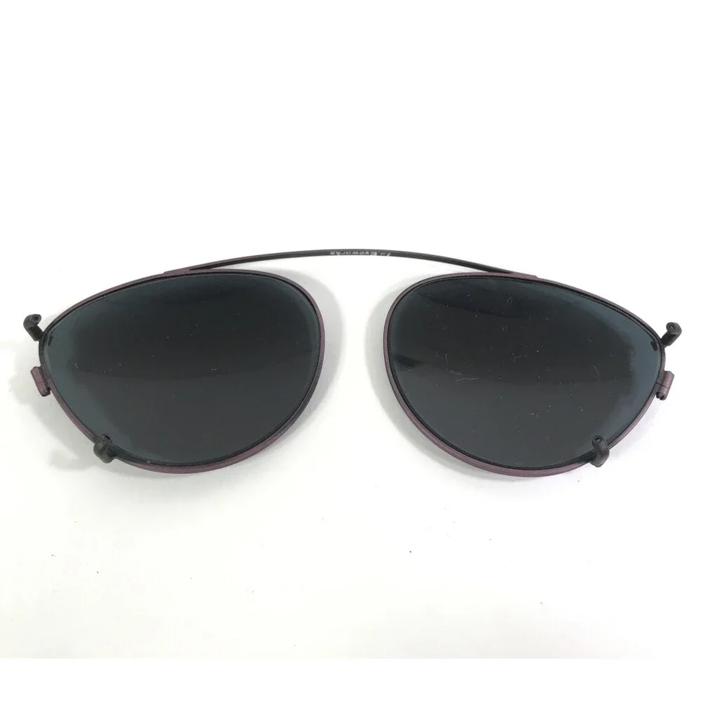 Vintage l.a. Eyeworks Sunglasses for SAM Matte Purple Frames with Gray Lenses